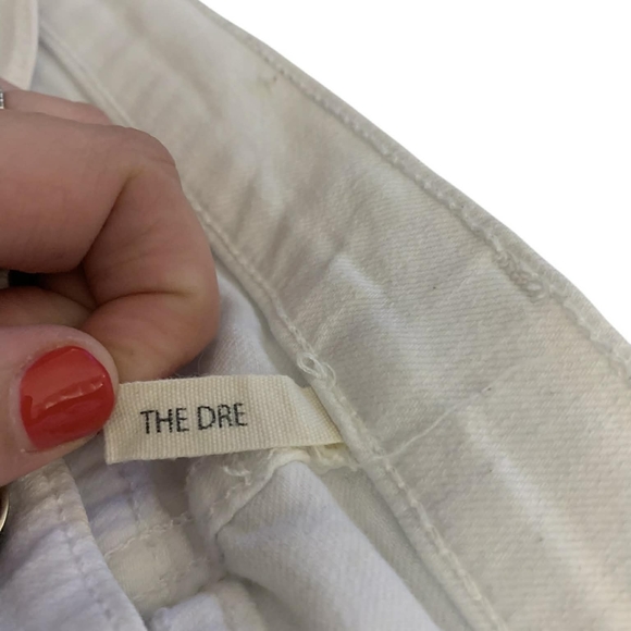 Rag & Bone The Dre Slim Boyfriend White Jeans 26 - Picture 5 of 9